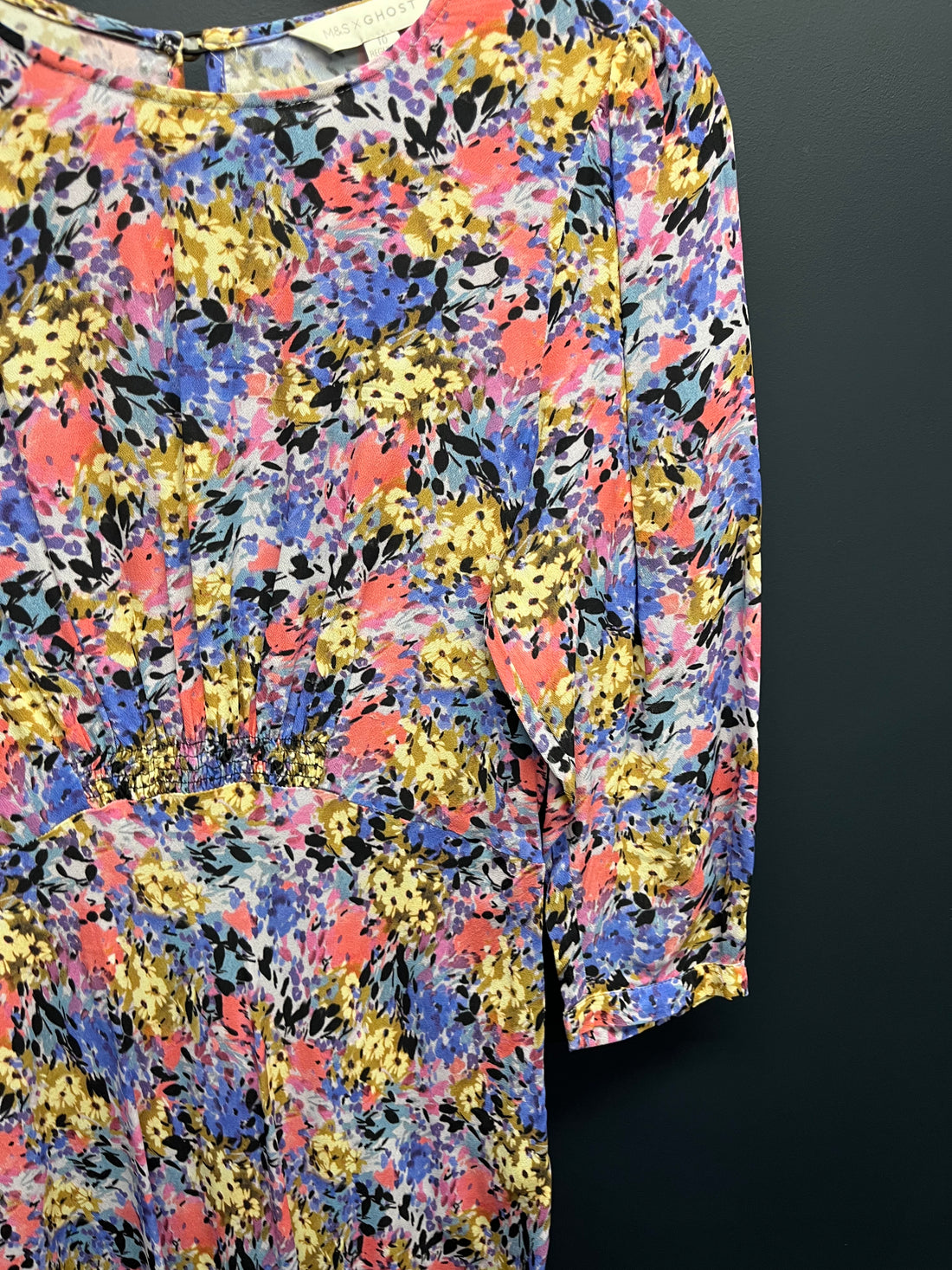 Marks & Spencer’s ghost floral dress 10