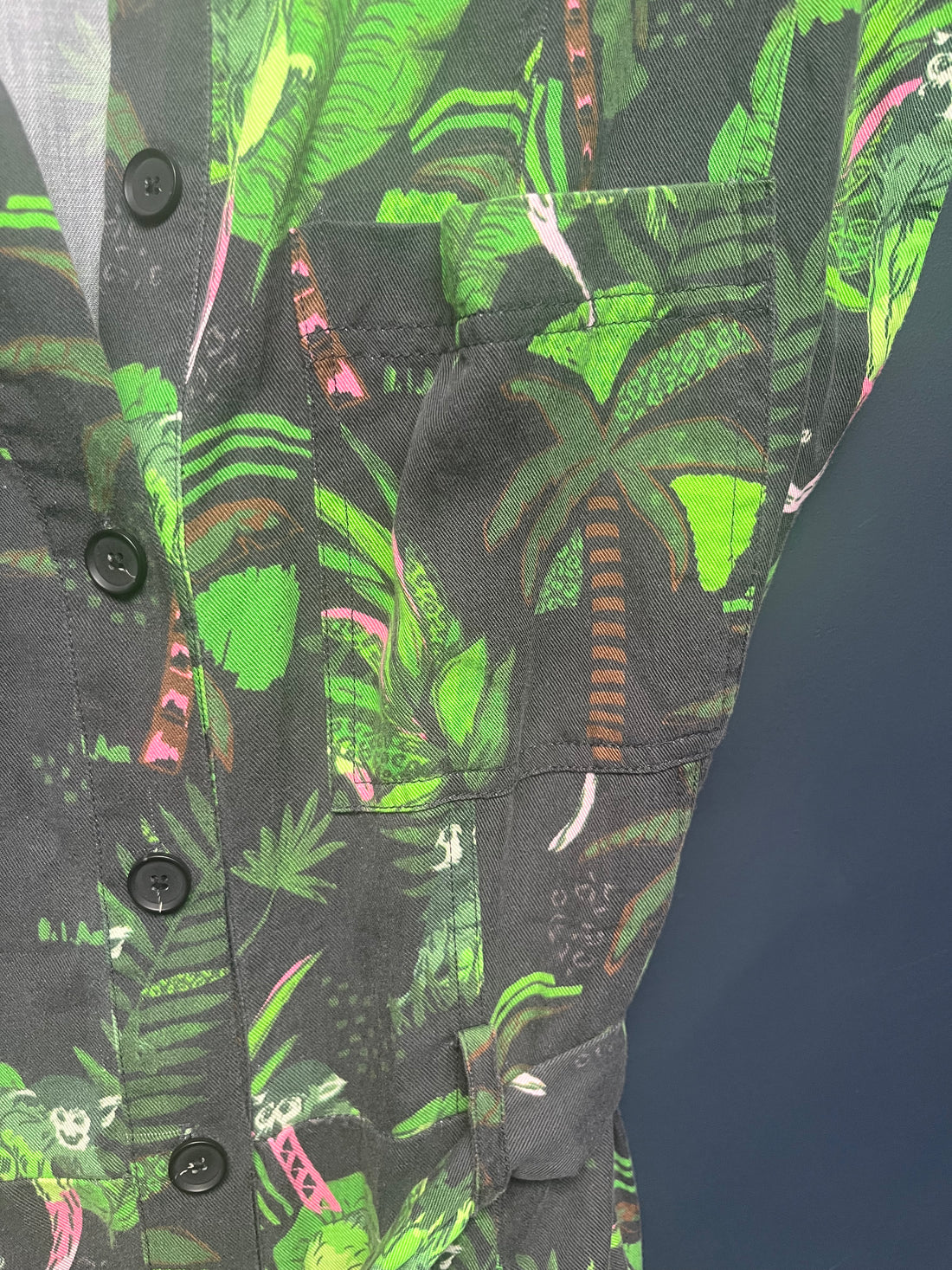 Oliver bonas tropical print jumpsuit 10