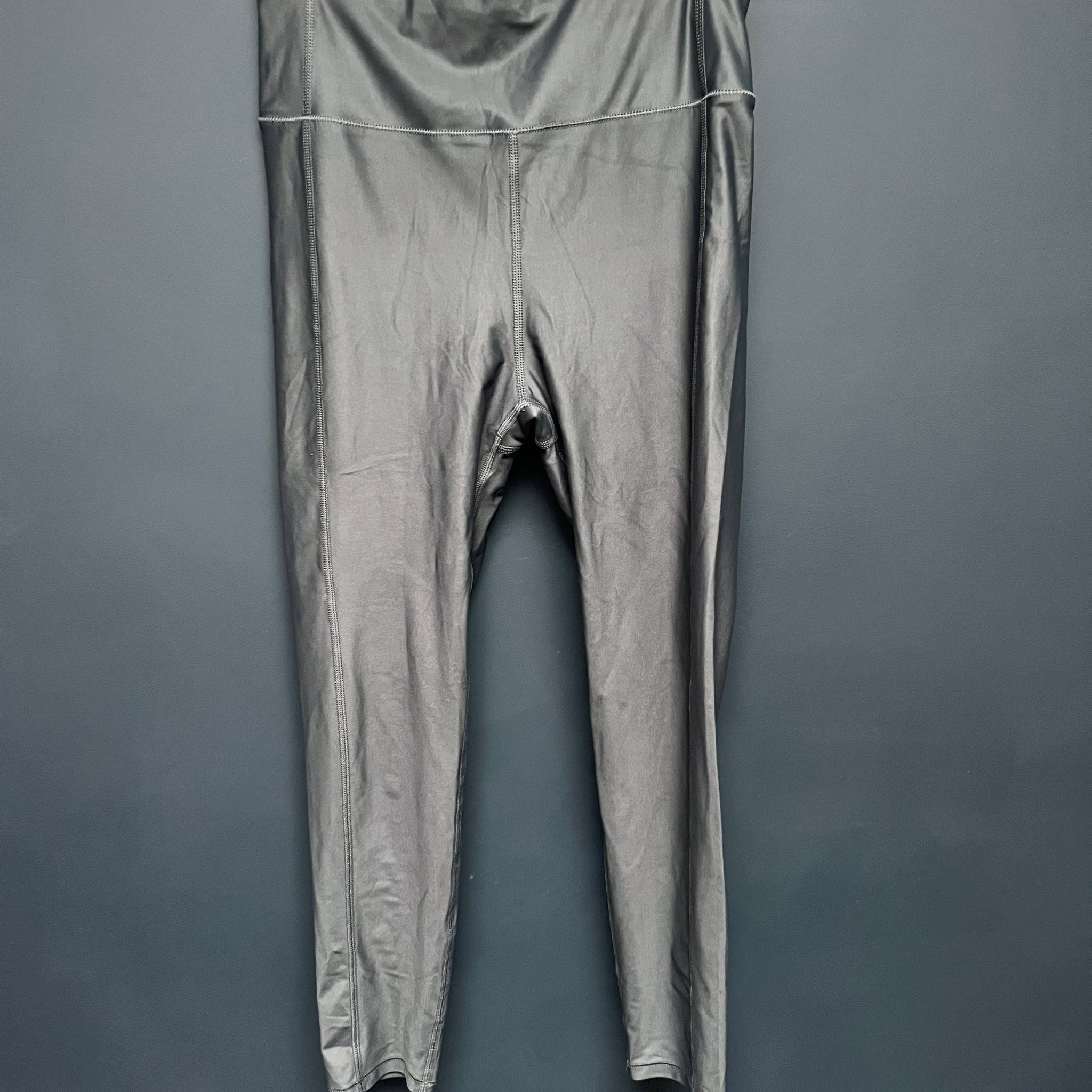 Sweaty Betty grey high shine leggings medium 7/8