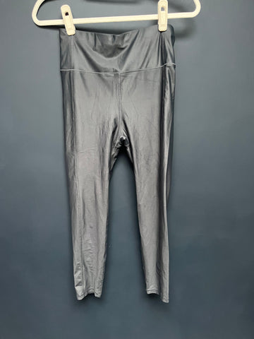 Sweaty Betty grey high shine leggings medium 7/8