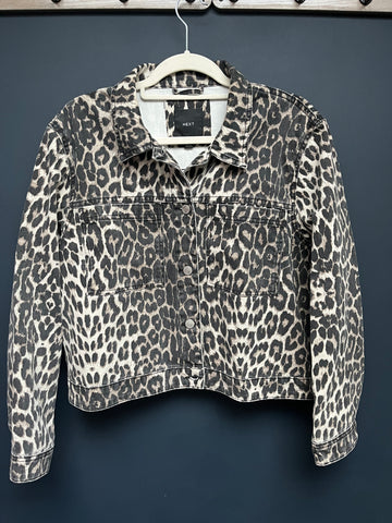 Next leopard print denim jacket 12