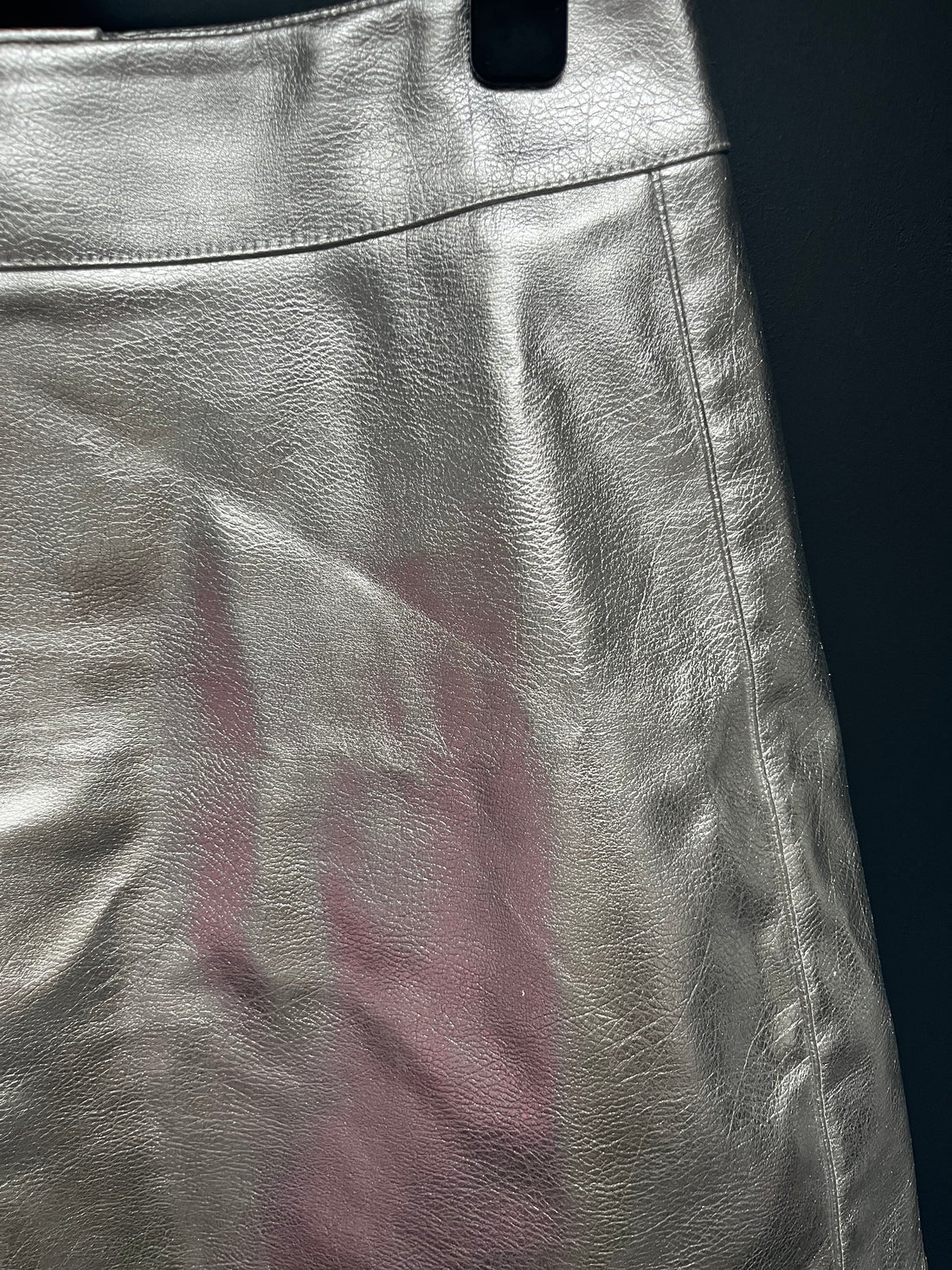 Marks & Spencer’s silver skirt 16