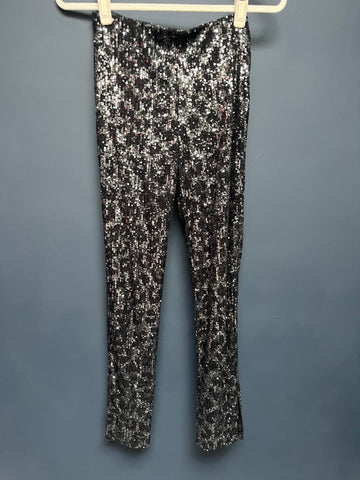 Marks & Spencer’s sequin trousers 8 regular