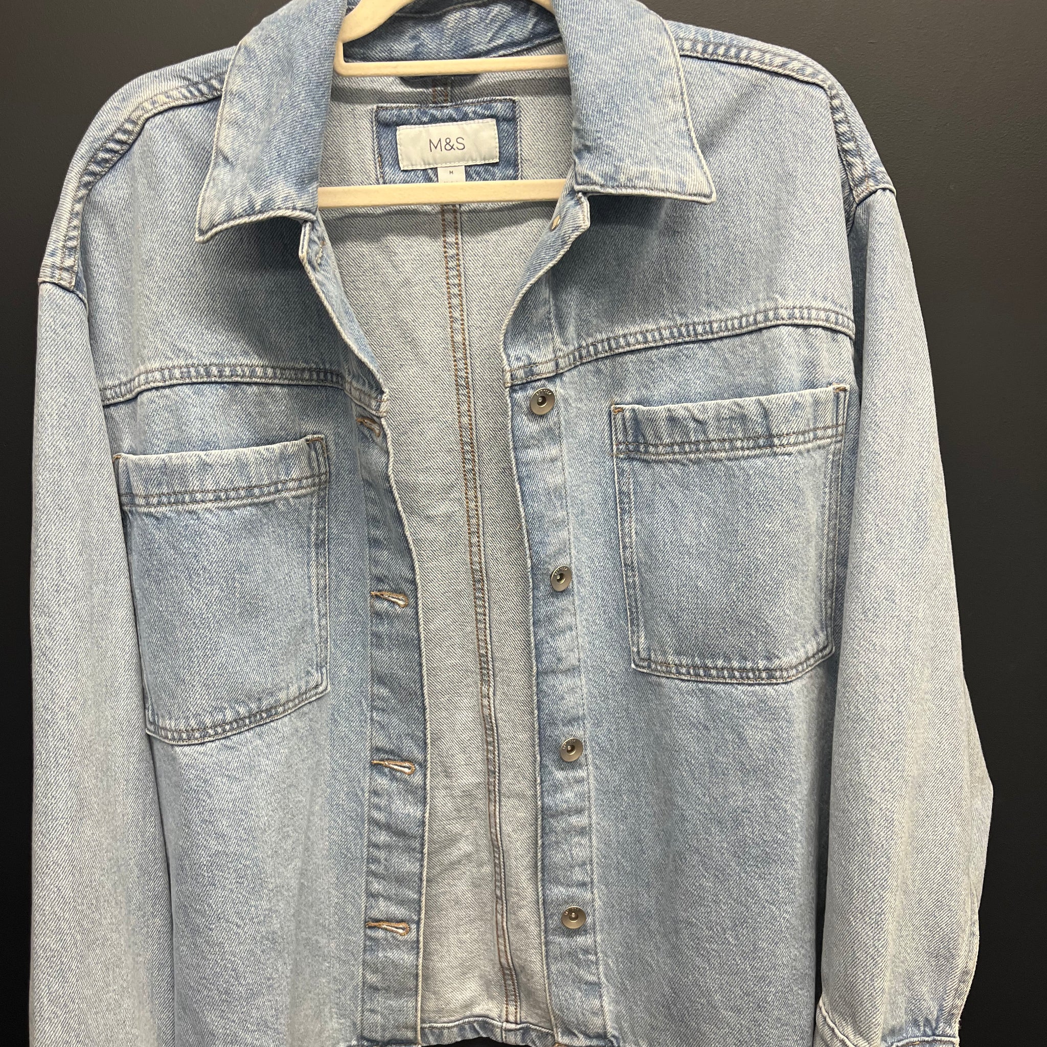 Marks & denim shacket medium