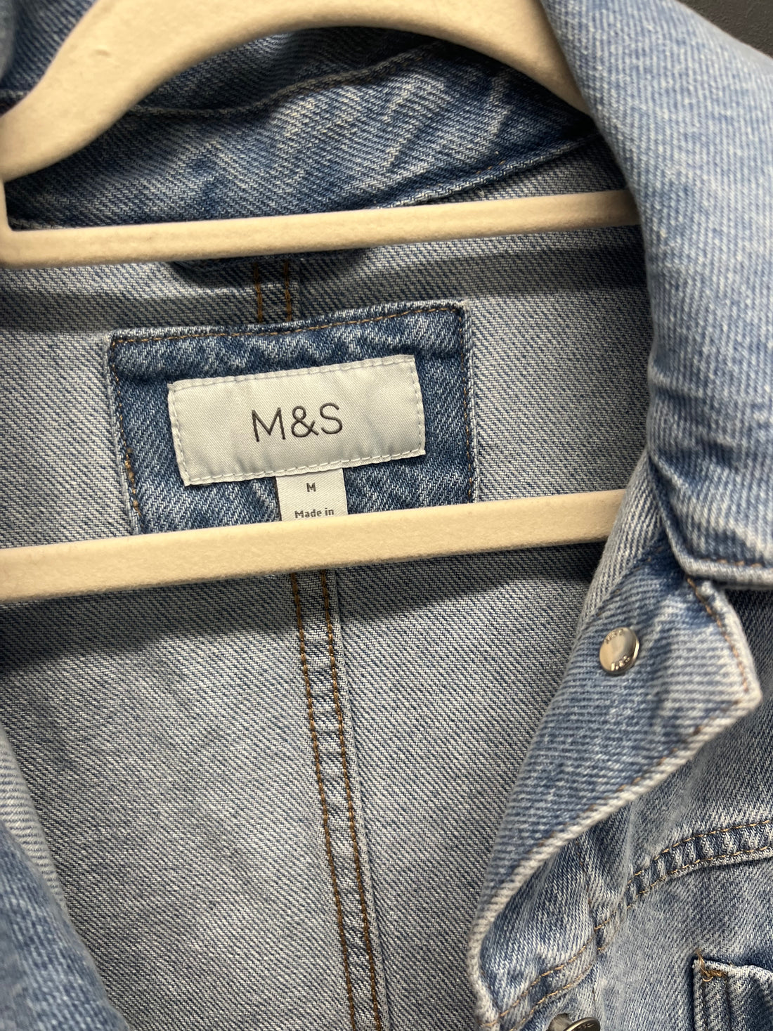 Marks & denim shacket medium
