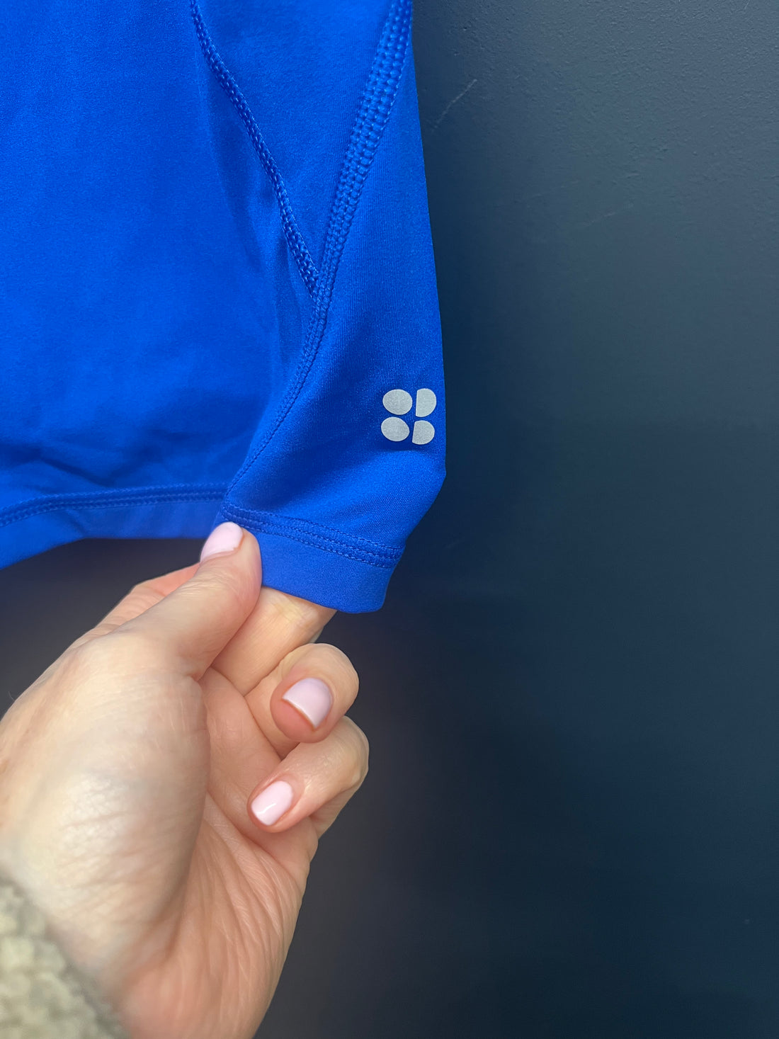 Sweaty Betty blue power shorts medium 6inch