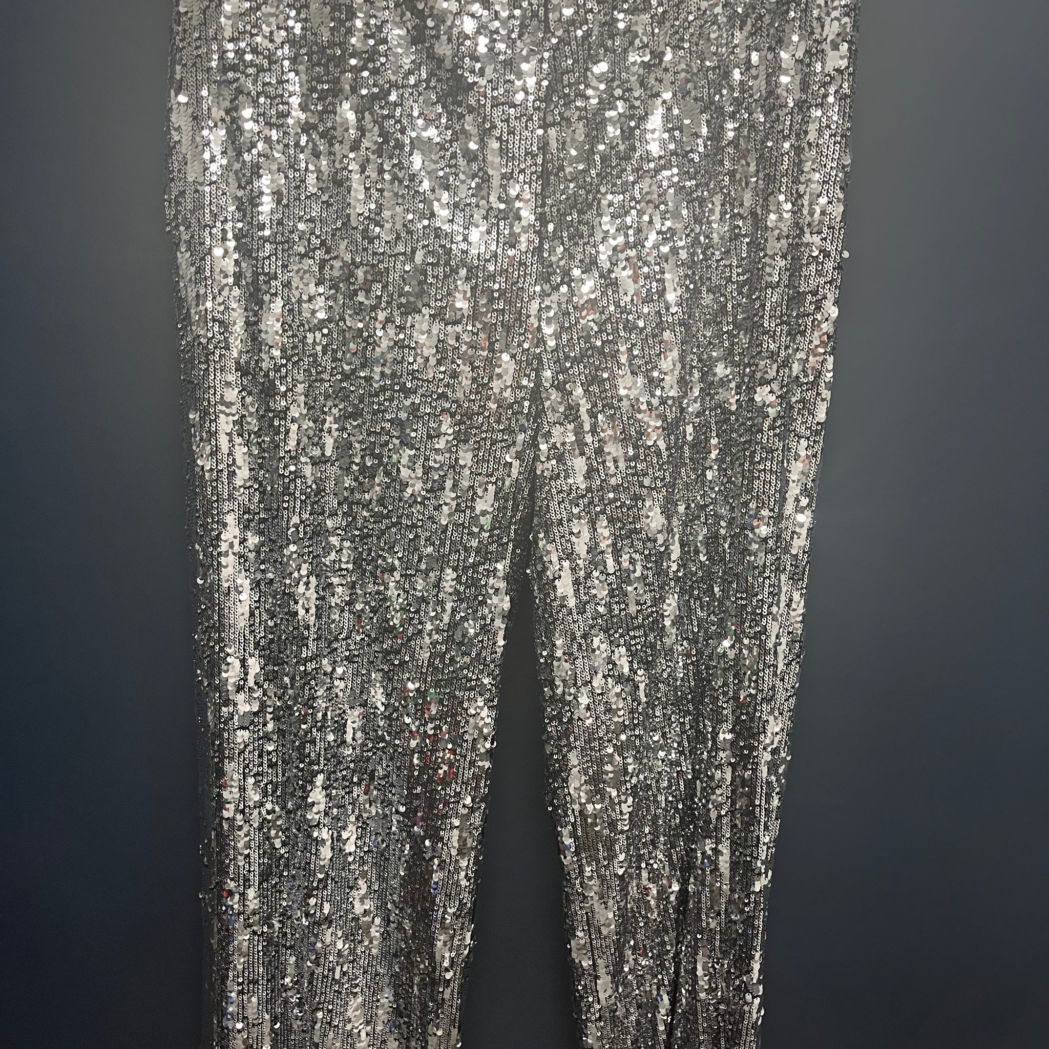 Marks & Spencer’s sequin trousers 18 regular