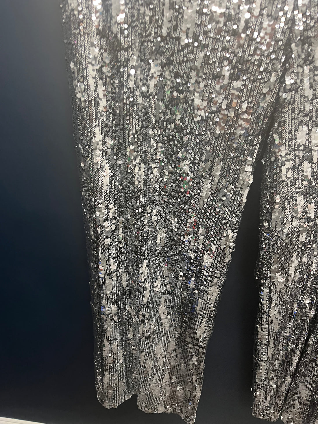 Marks & Spencer’s sequin trousers 18 regular