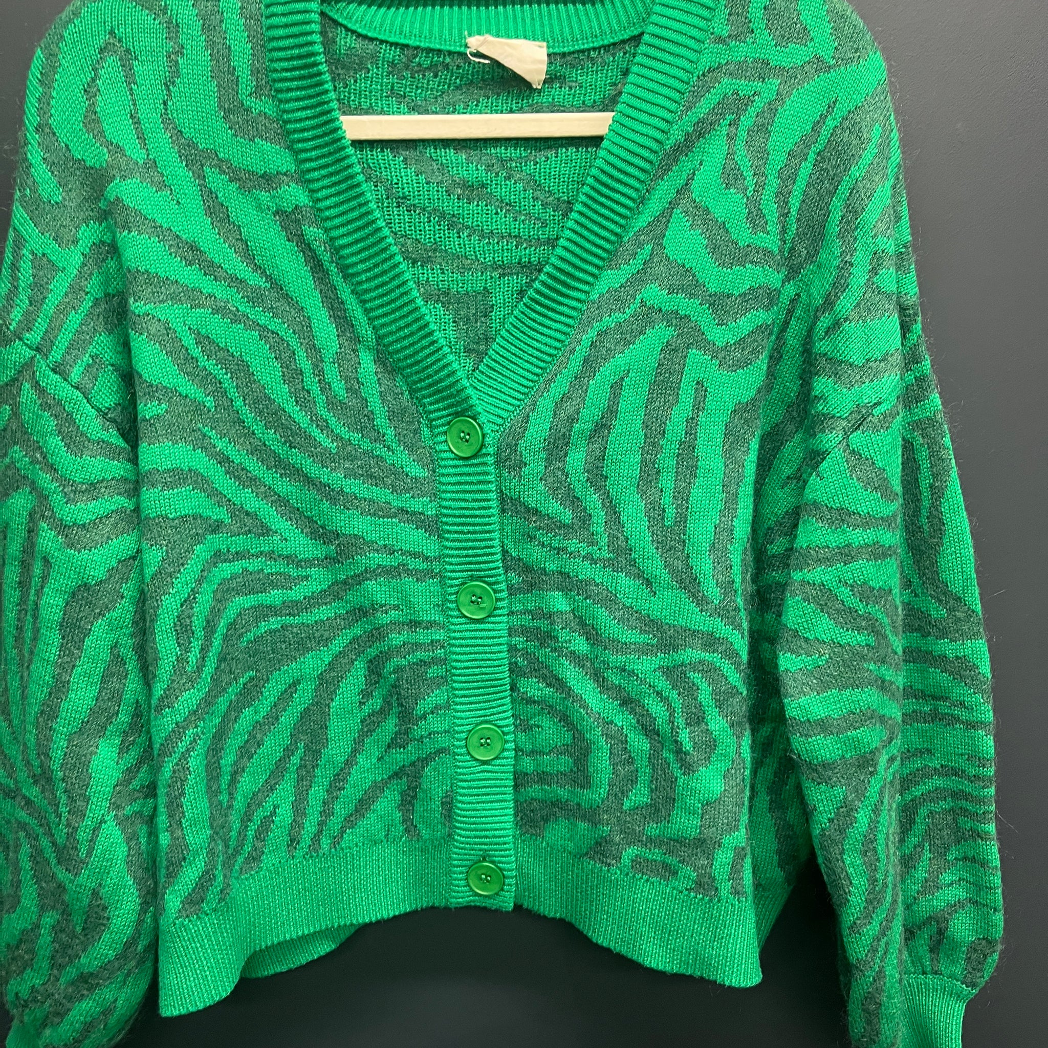 Hush animal mark cardigan XLarge