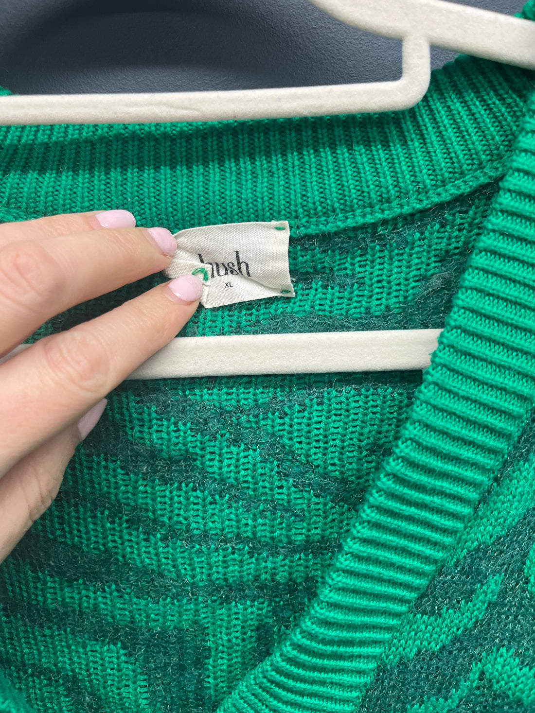 Hush animal mark cardigan XLarge