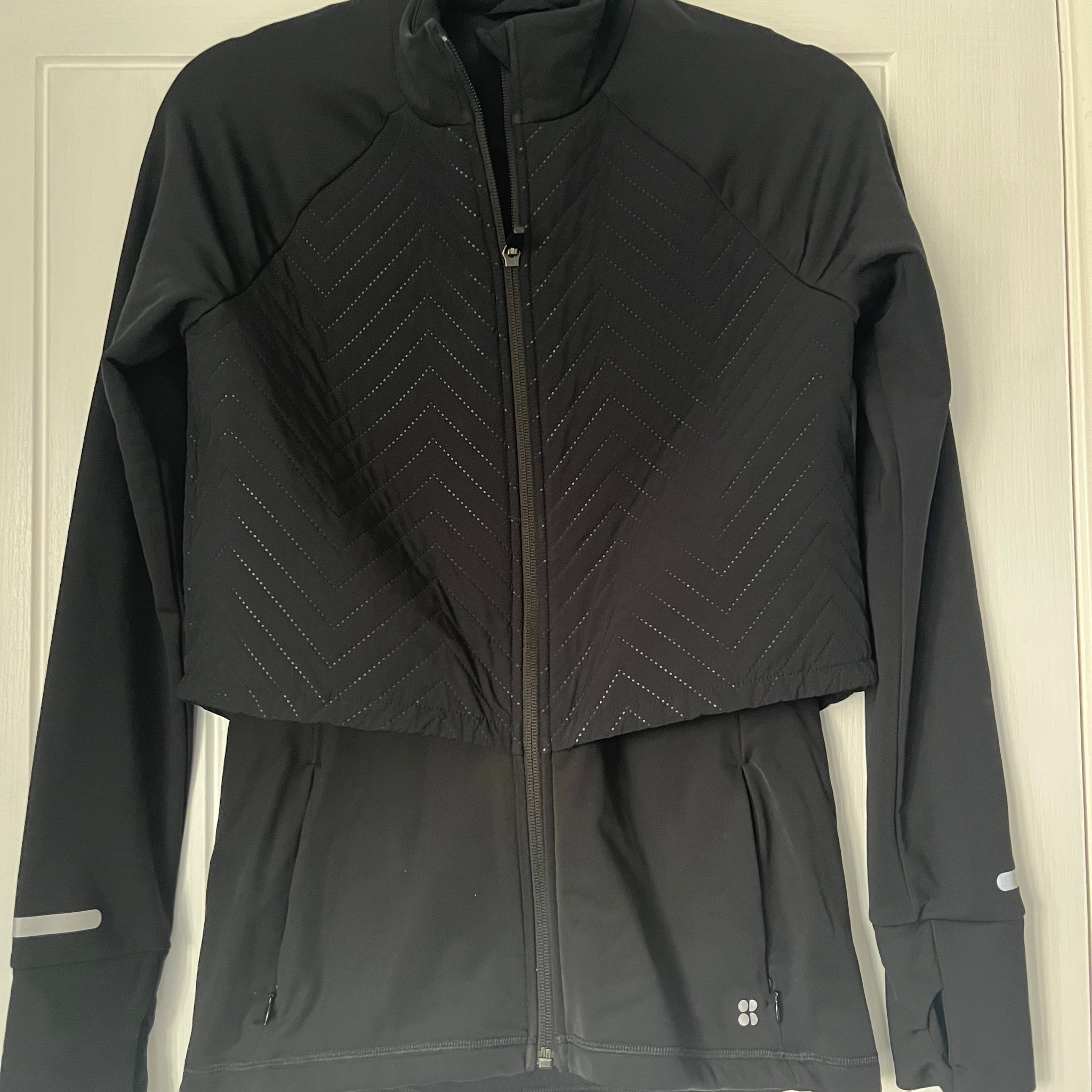 Sweaty Betty padded running jacket small black