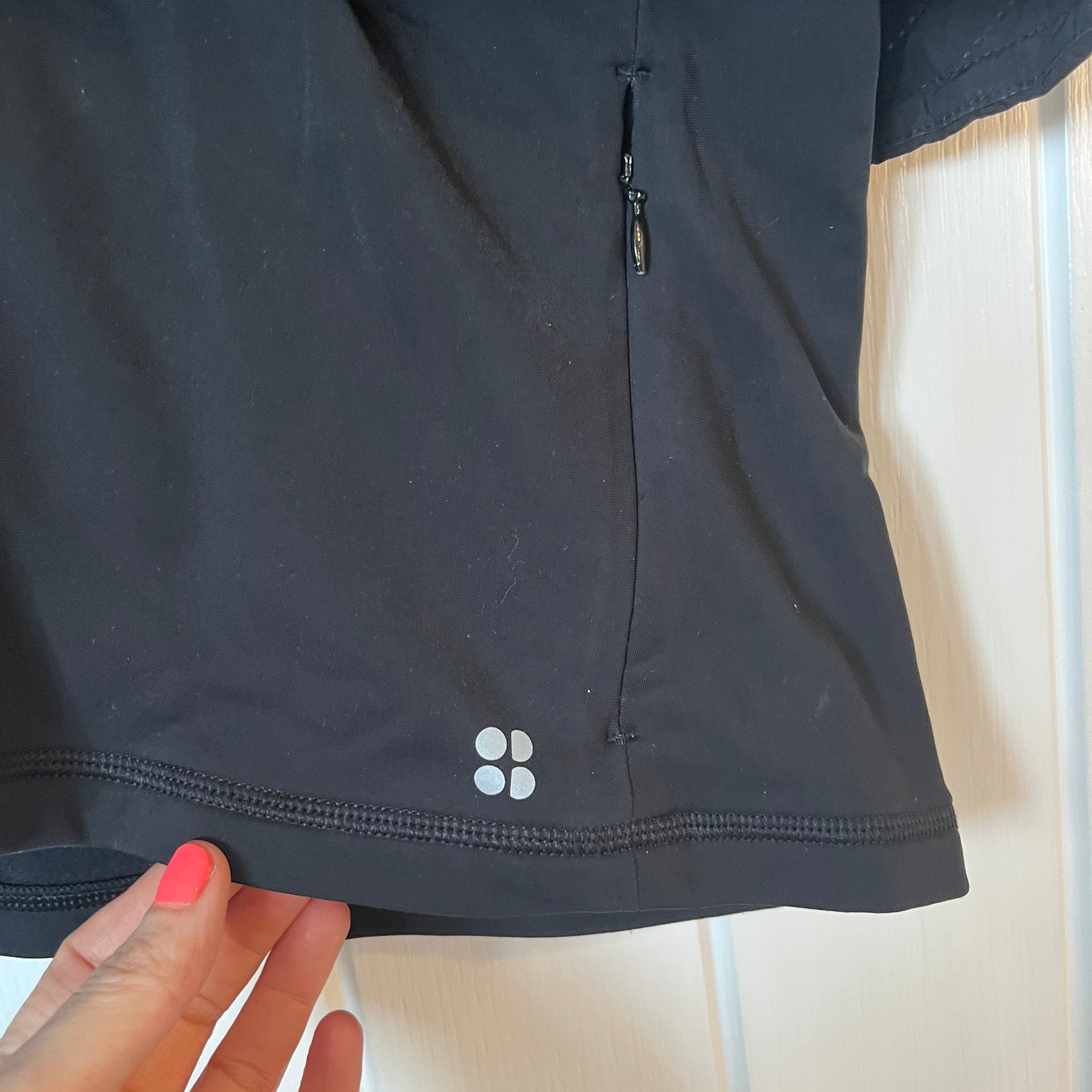 Sweaty Betty thermal running gilet large black